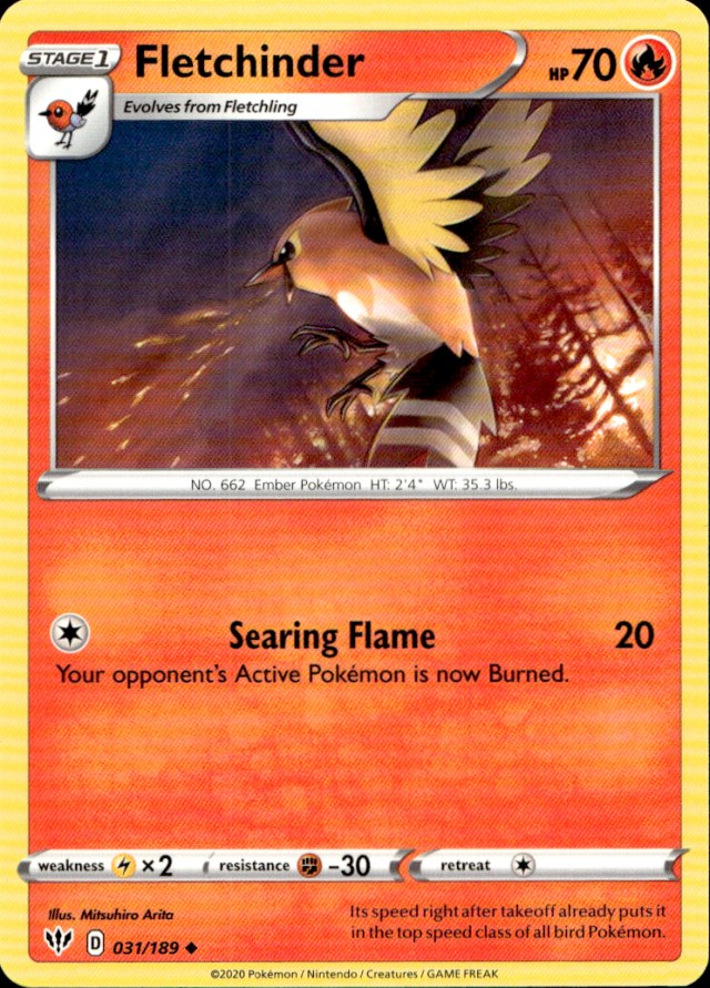 Scanned front of Fletchinder