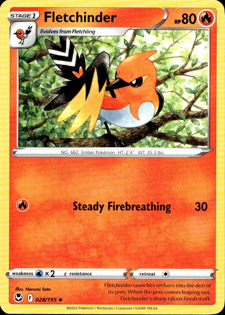 Scanned front of Fletchinder
