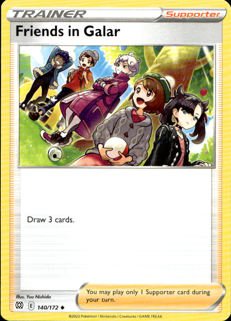 Scanned front of Friends in Galar