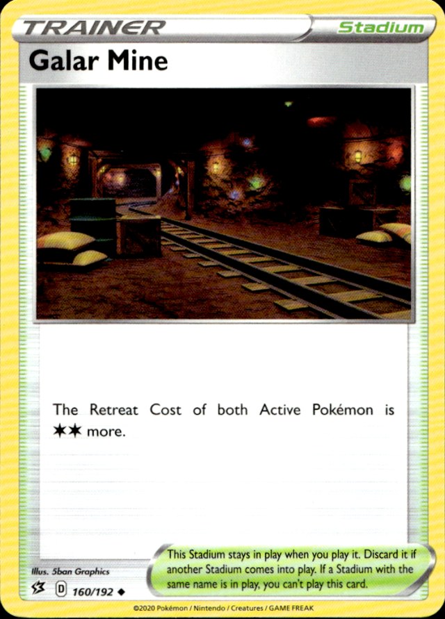 Scanned front of Galar Mine