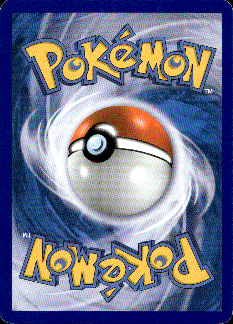Scanned back of Gastly