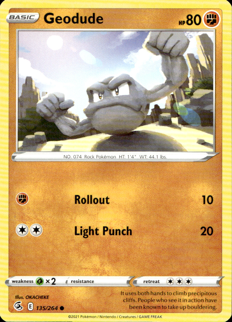 Scanned front of Geodude