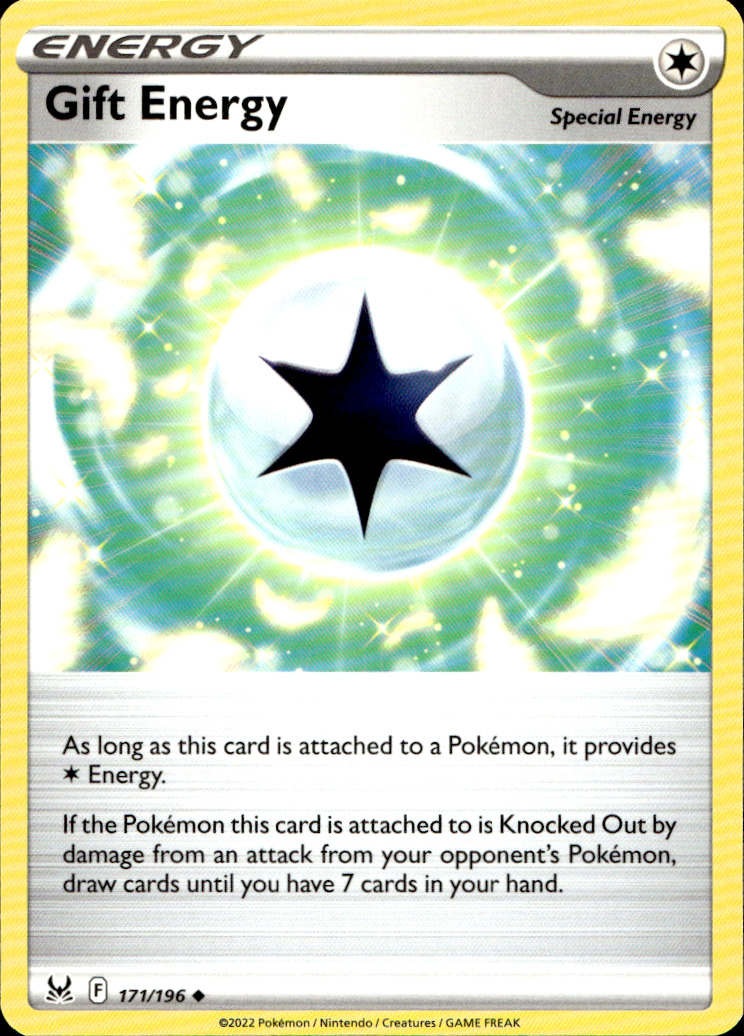 Scanned front of Gift Energy