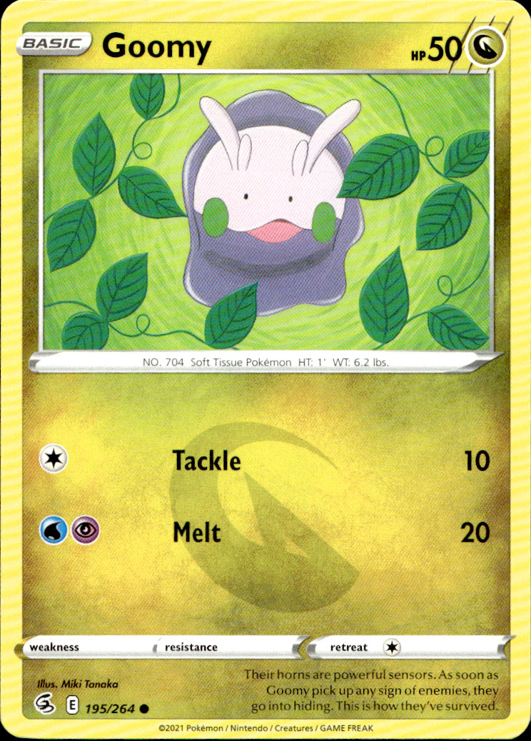 Scanned front of Goomy