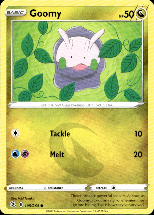 Scanned front of Goomy