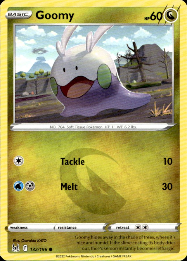 Scanned front of Goomy
