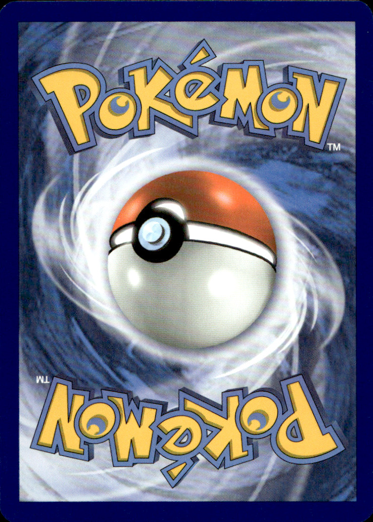 Scanned back of Growlithe