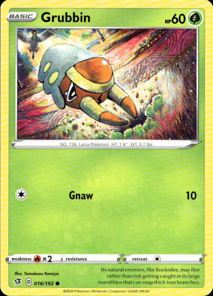Scanned front of Grubbin