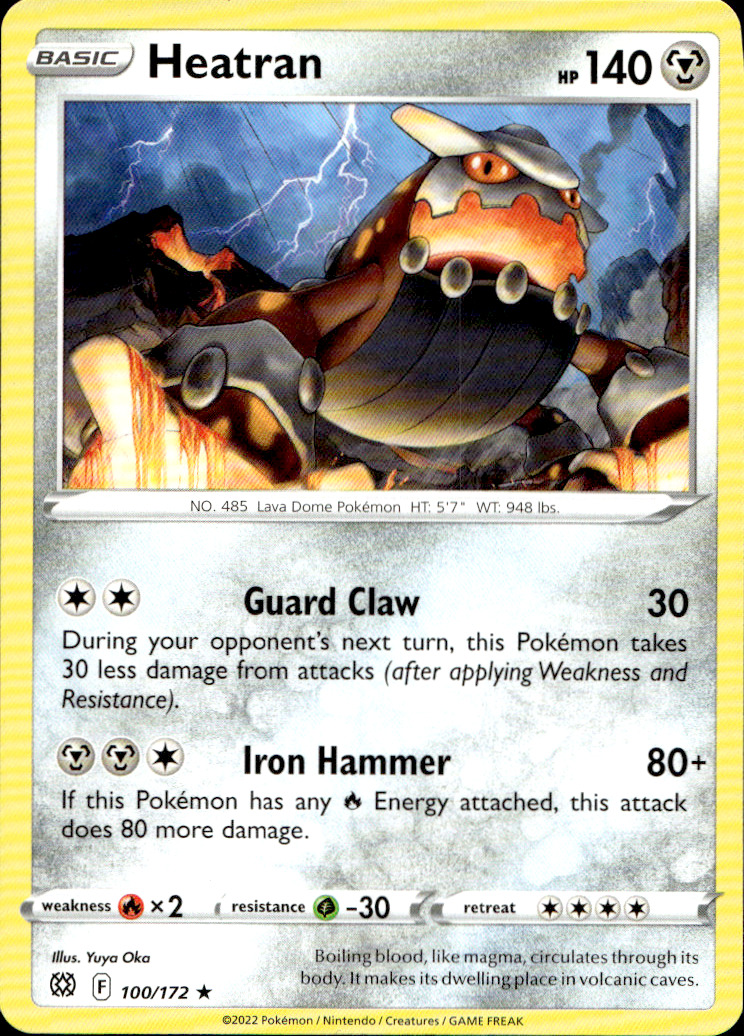 Scanned front of Heatran
