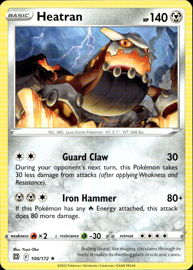 Scanned front of Heatran
