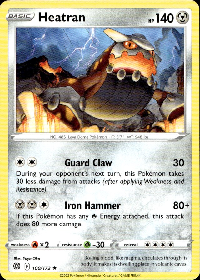 Scanned front of Heatran