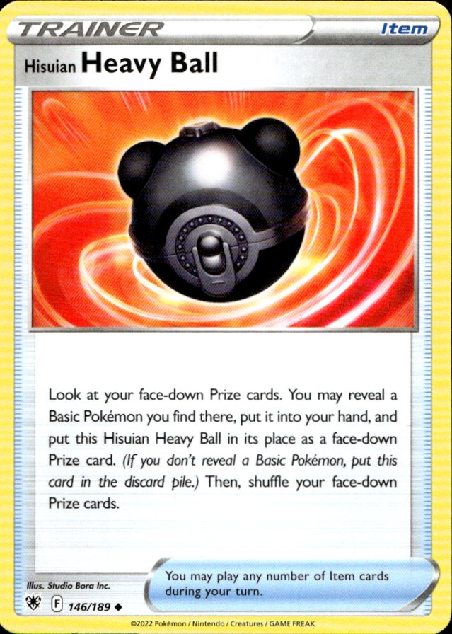 Scanned front of Hisuian Heavy Ball