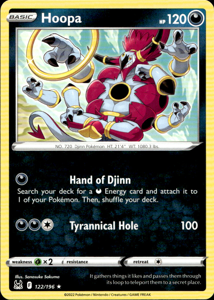 Scanned front of Hoopa