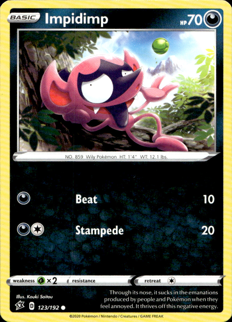 Scanned front of Impidimp