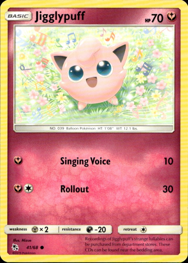 Scanned front of Jigglypuff