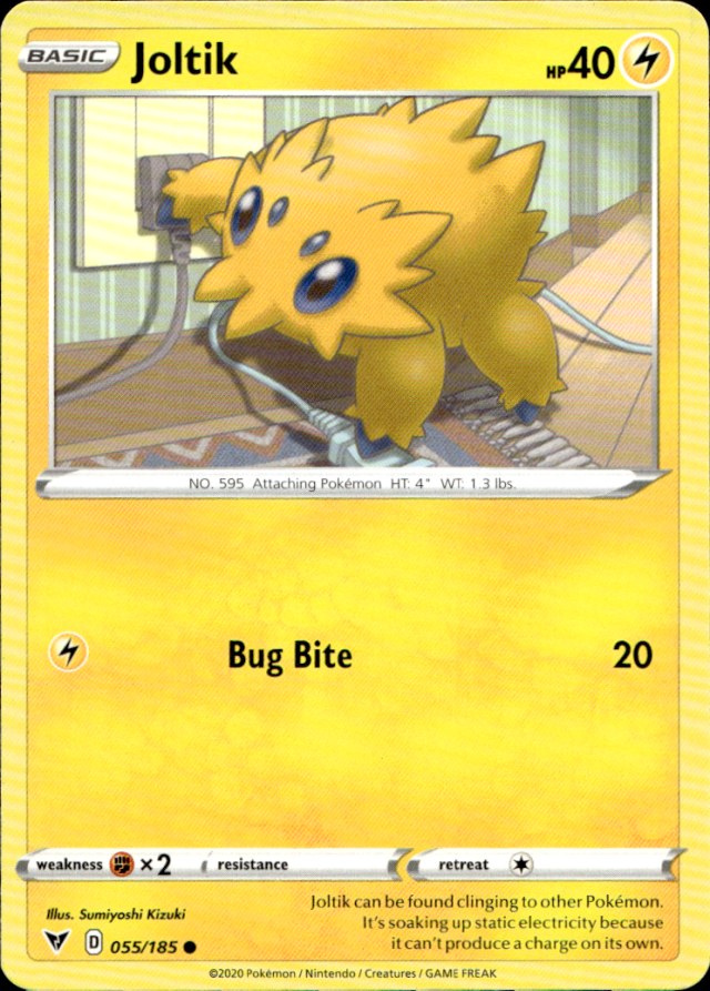 Scanned front of Joltik