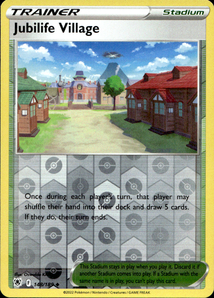 Scanned front of Jubilife Village