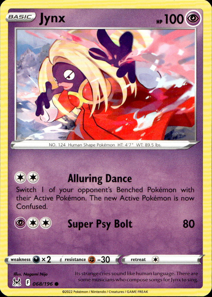 Scanned front of Jynx