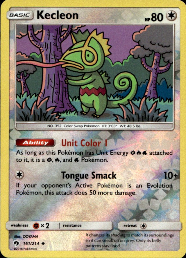 Scanned front of Kecleon