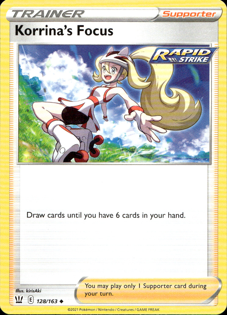 Scanned front of Korrina's Focus