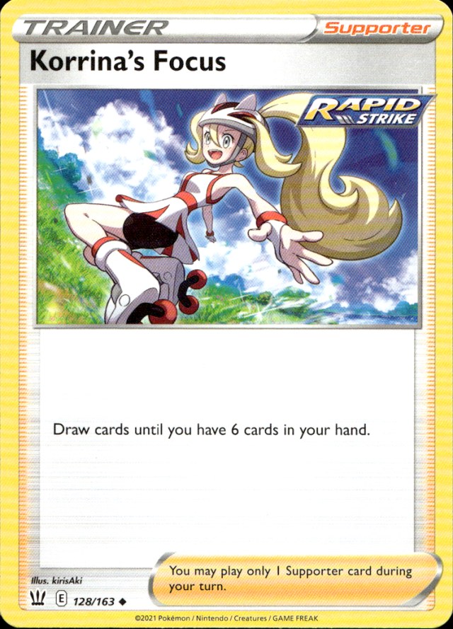 Scanned front of Korrina's Focus