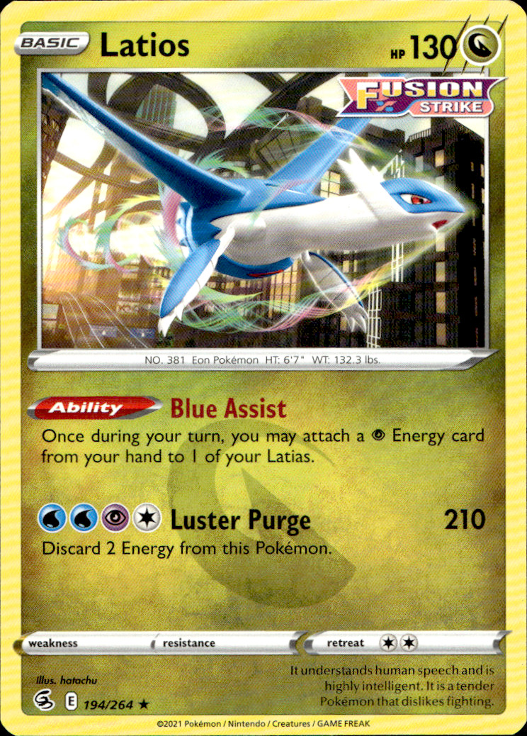 Scanned front of Latios