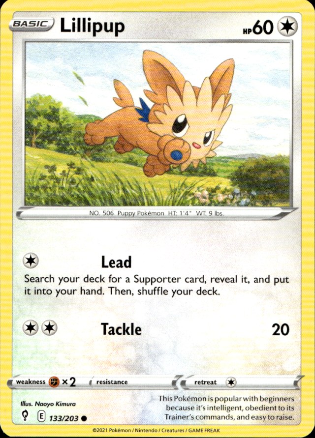 Scanned front of Lillipup