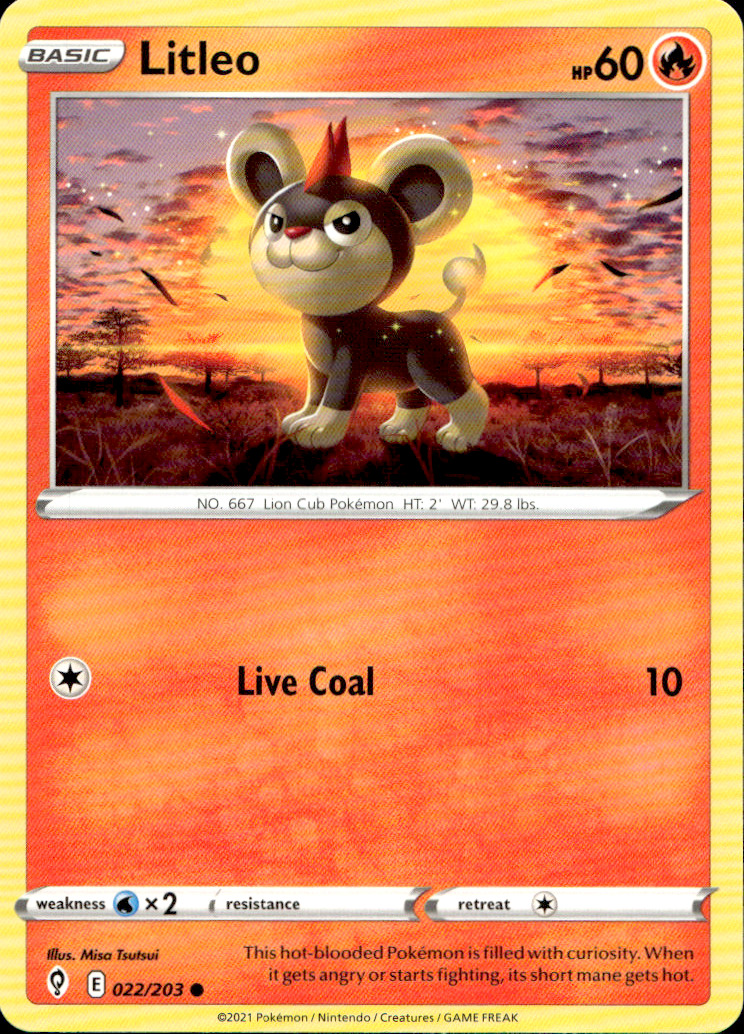 Scanned front of Litleo