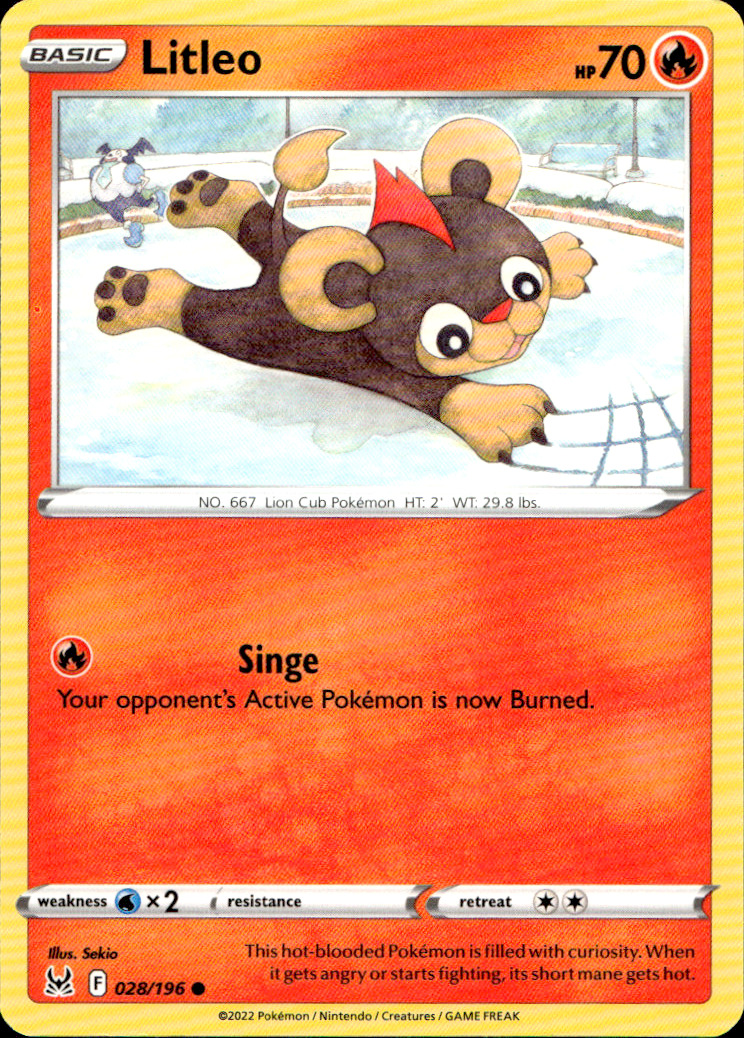 Scanned front of Litleo