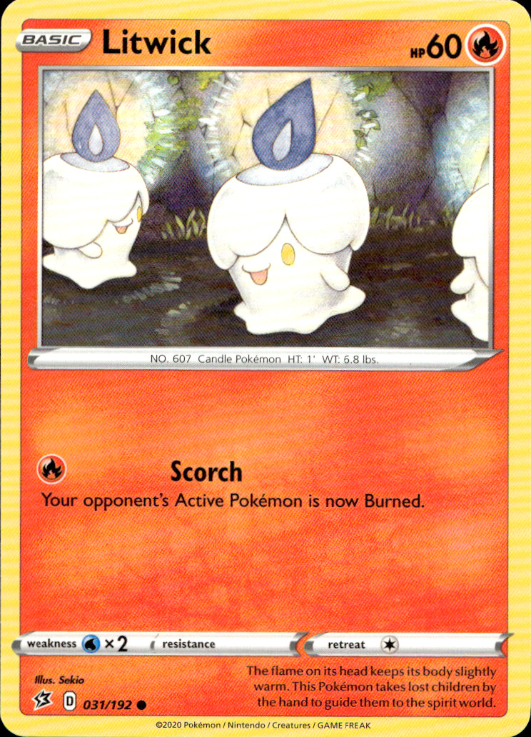 Scanned front of Litwick