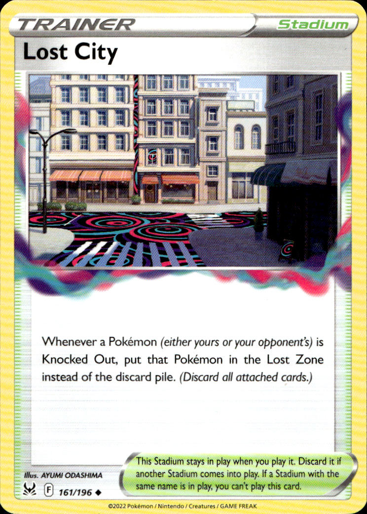 Scanned front of Lost City