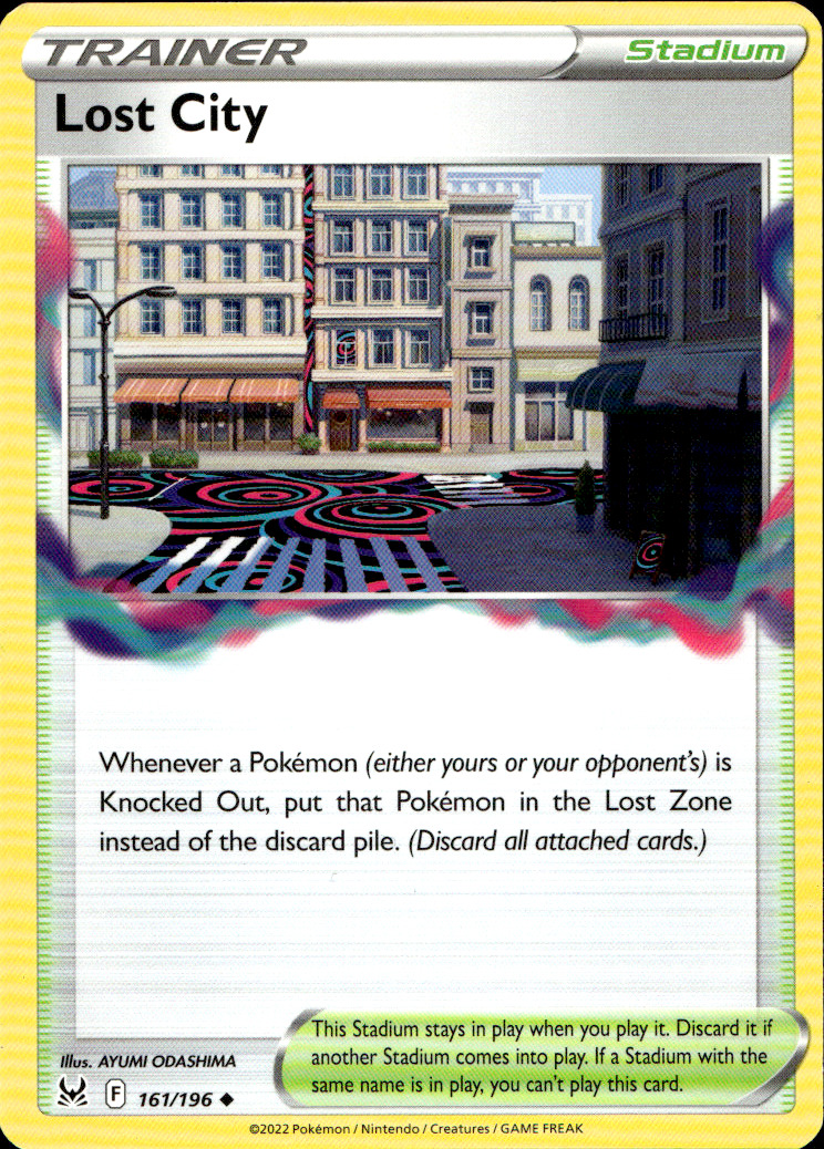 Scanned front of Lost City