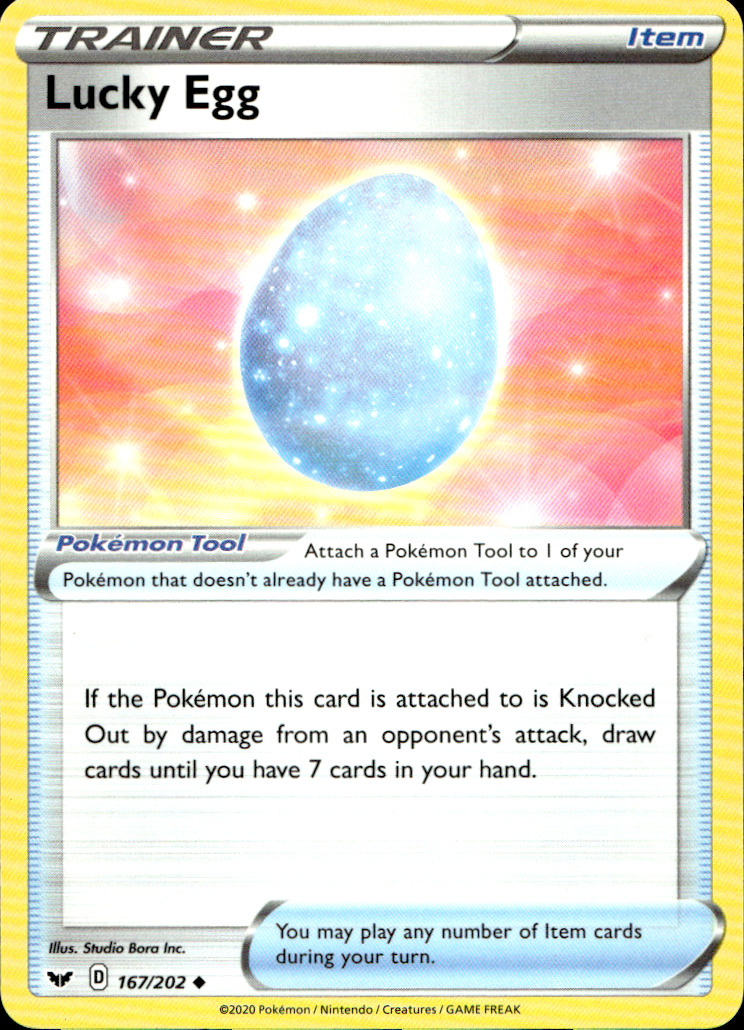 Scanned front of Lucky Egg