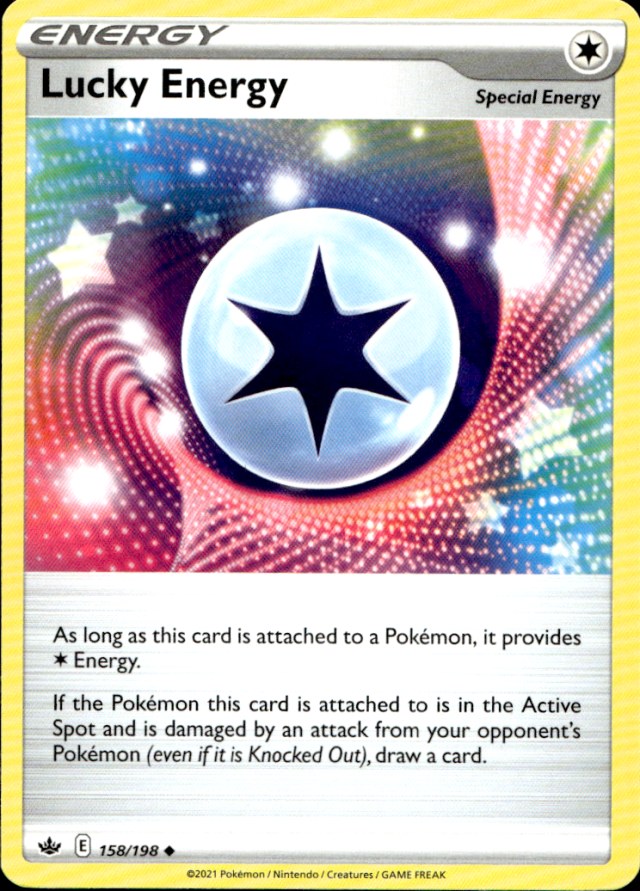 Scanned front of Lucky Energy