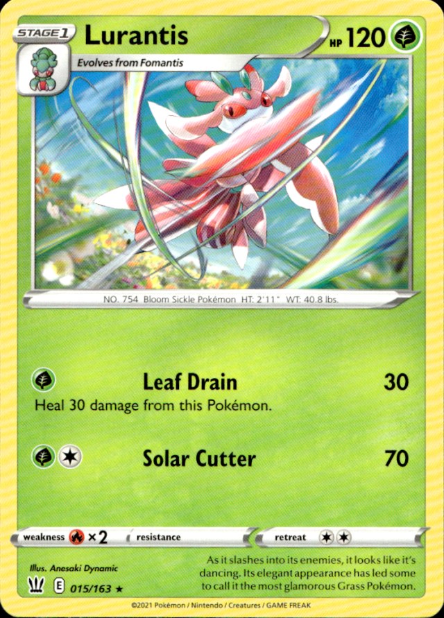 Scanned front of Lurantis