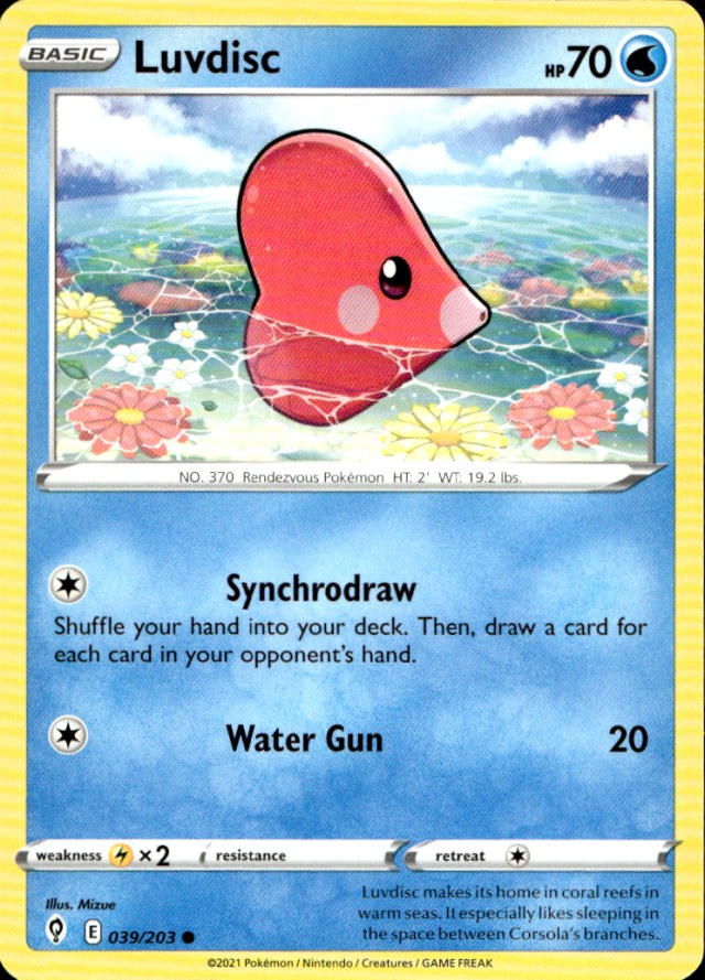 Scanned front of Luvdisc
