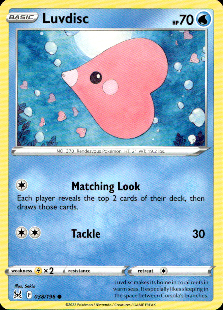 Scanned front of Luvdisc