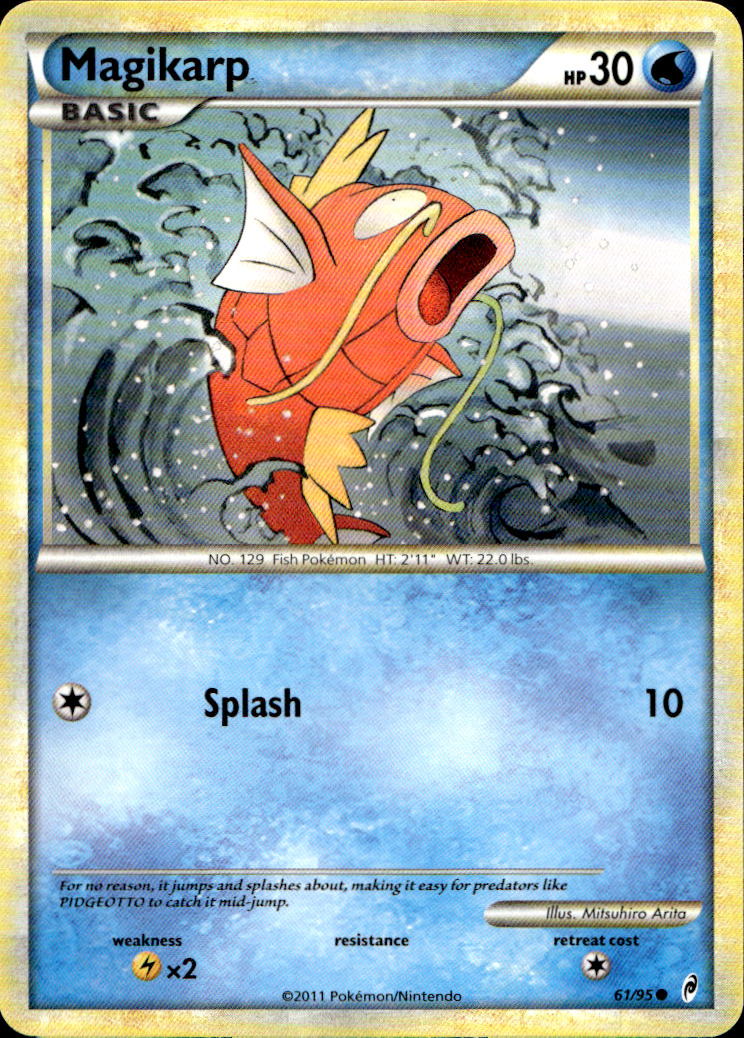 Scanned front of Magikarp