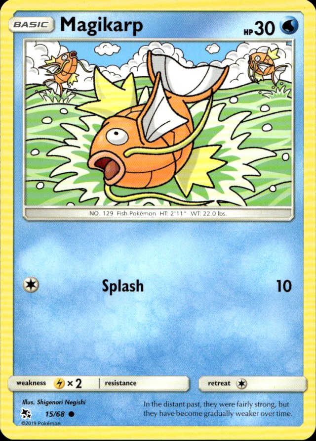 Scanned front of Magikarp