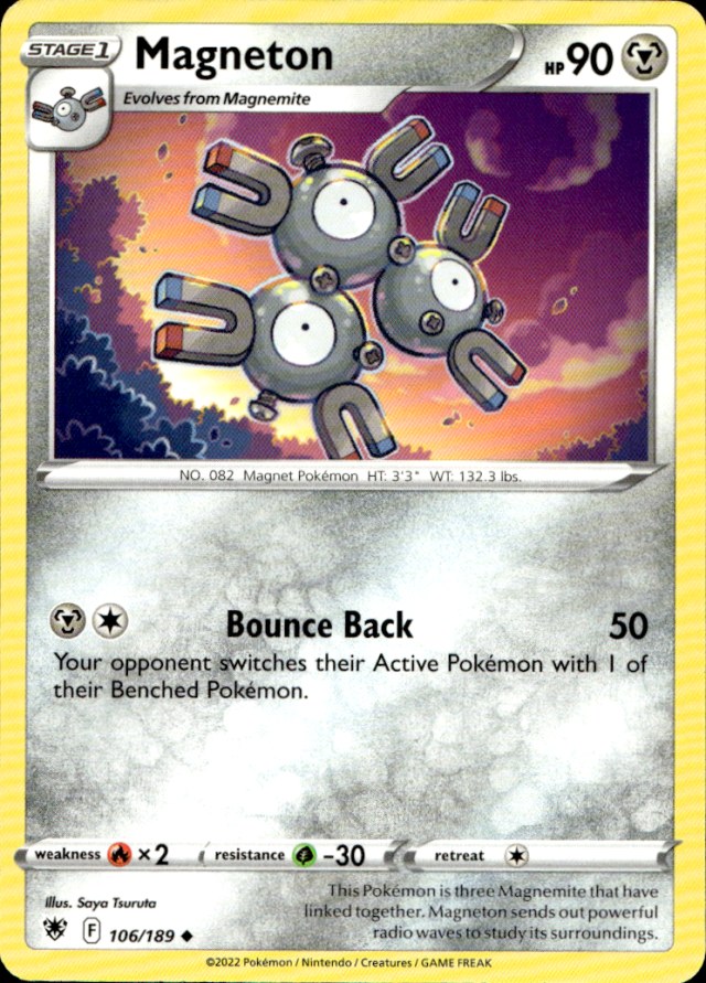 Scanned front of Magneton