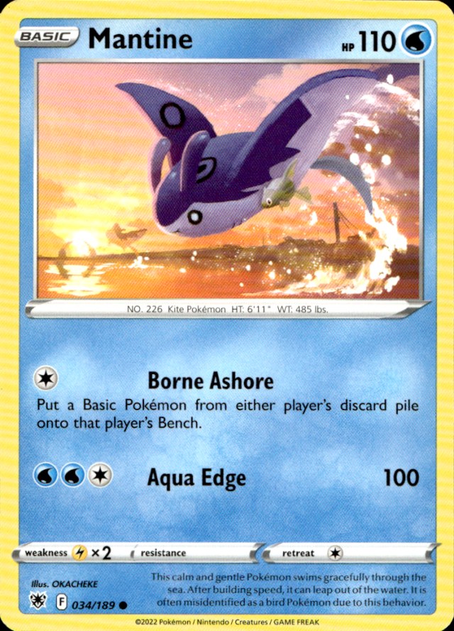 Scanned front of Mantine