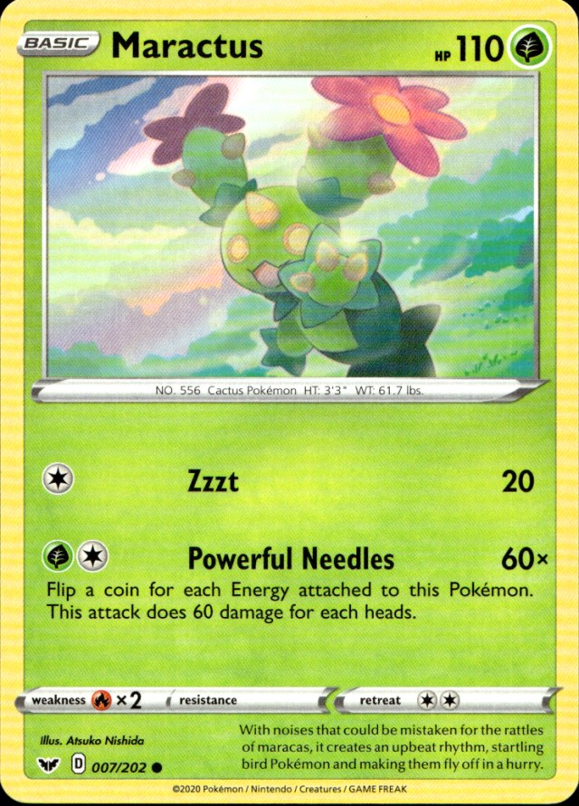 Scanned front of Maractus