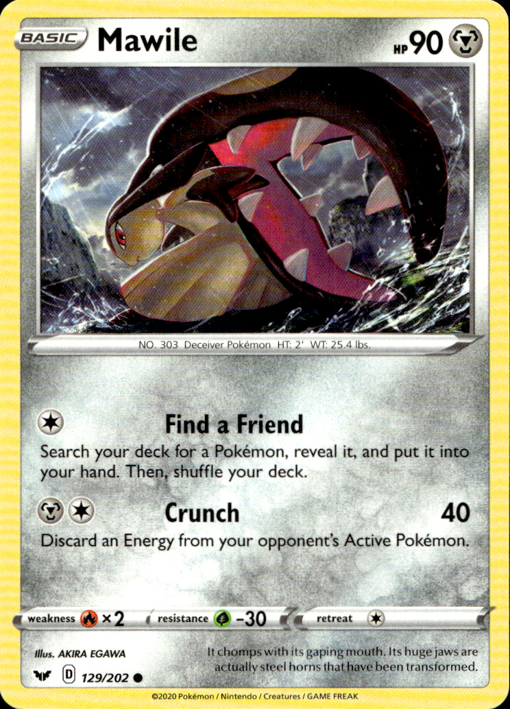 Scanned front of Mawile