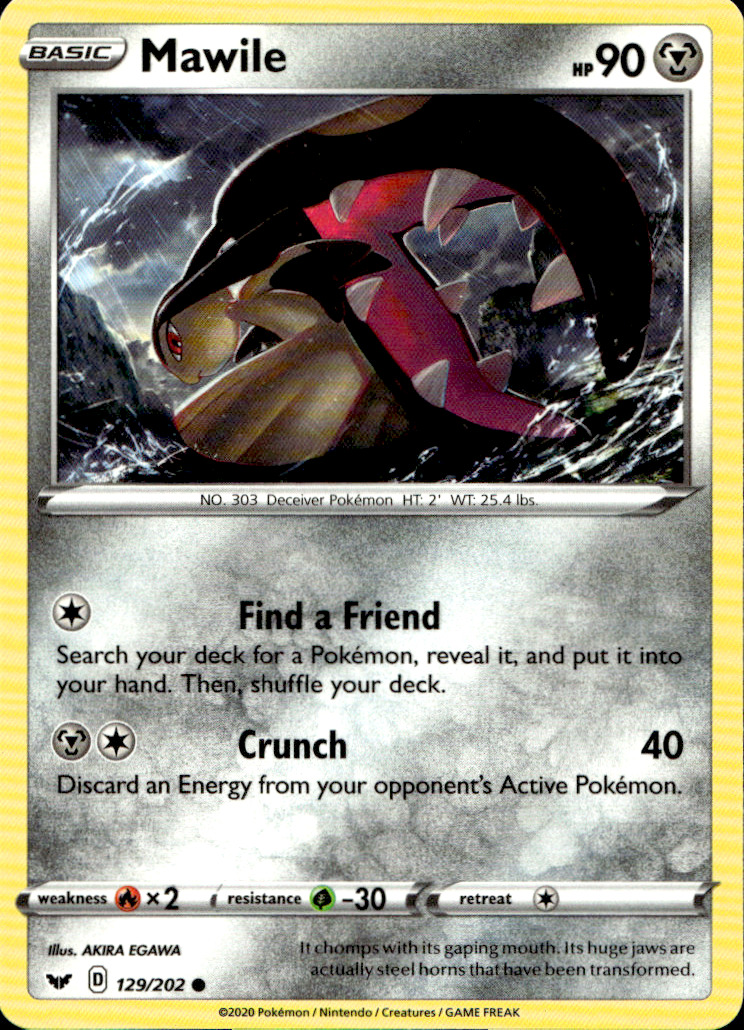 Scanned front of Mawile