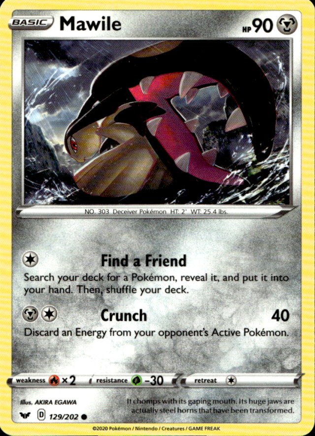 Scanned front of Mawile
