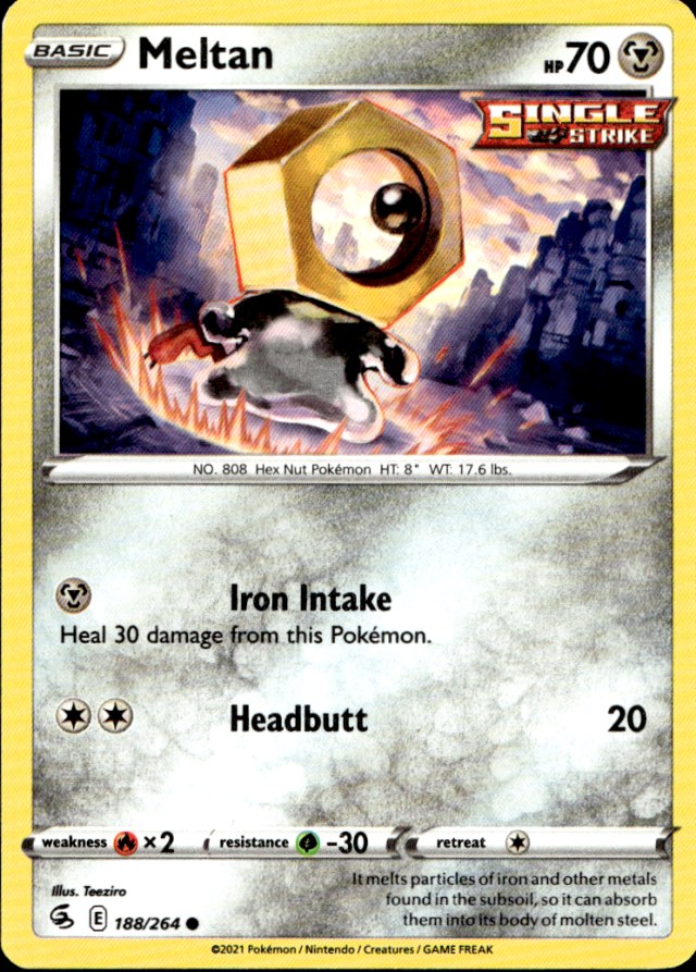 Scanned front of Meltan