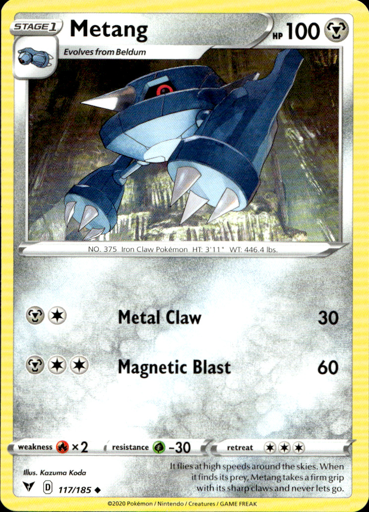 Scanned front of Metang