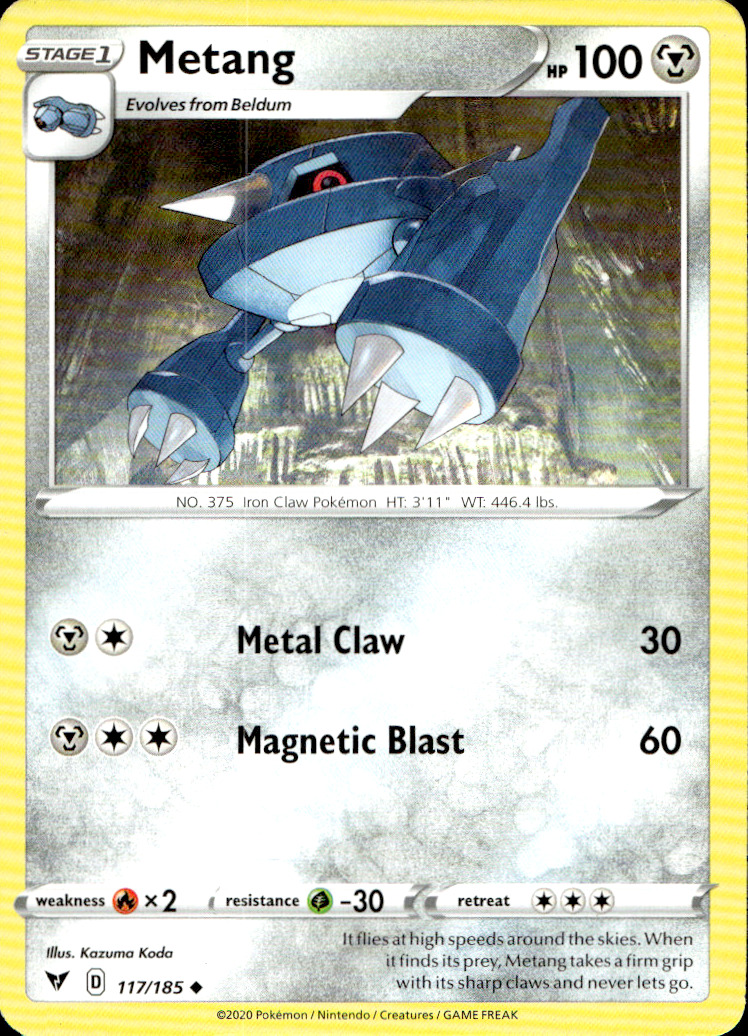 Scanned front of Metang
