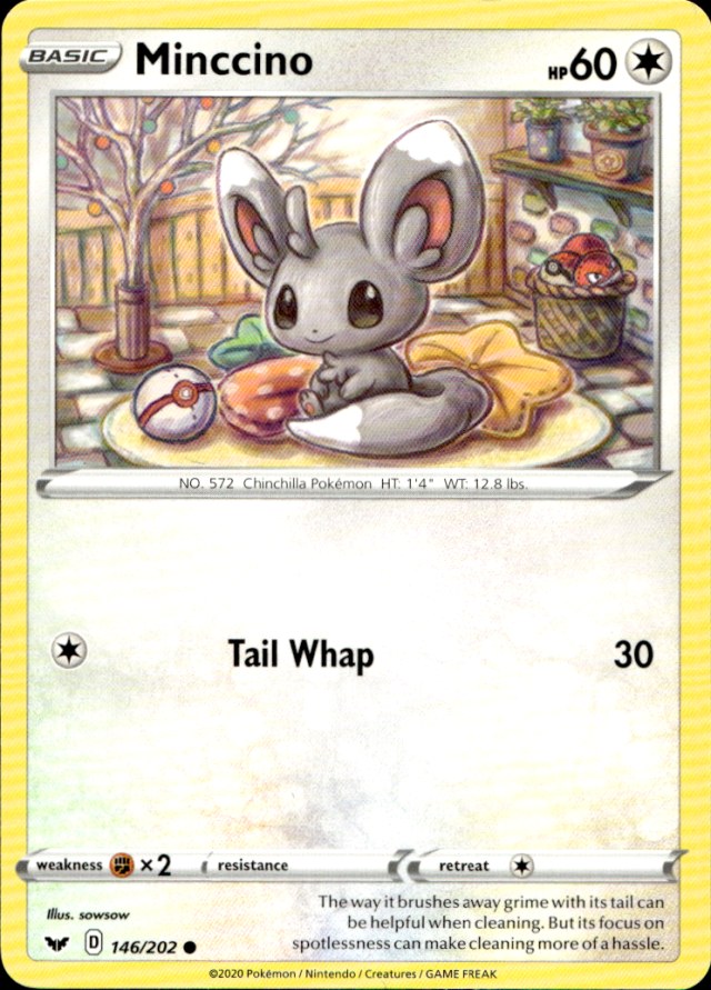 Scanned front of Minccino