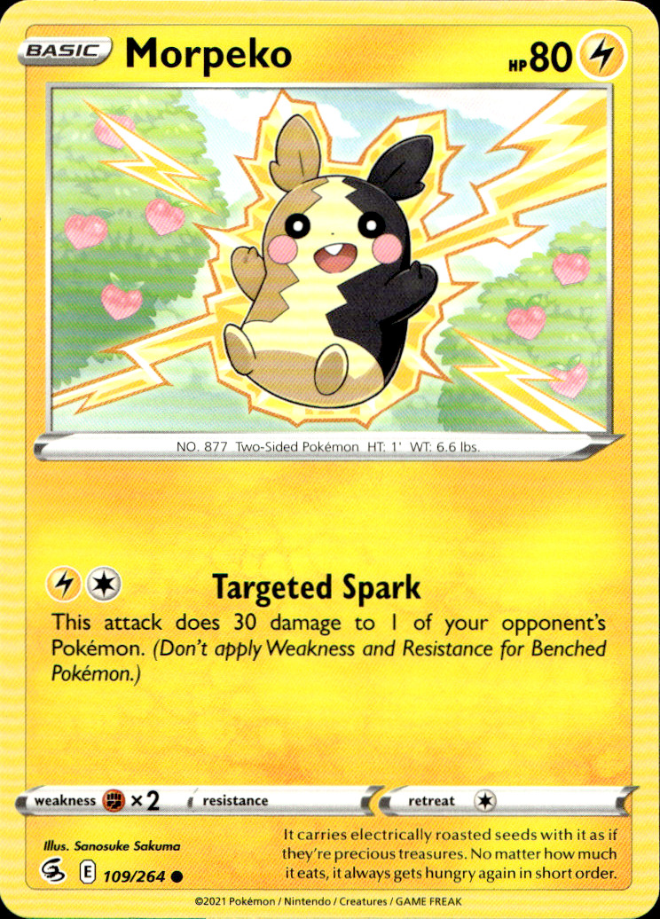 Scanned front of Morpeko